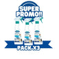 DR. BECKMANN Limpiador de Acero Inoxidable 3x250cc