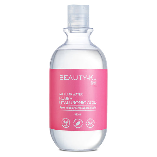 BEAUTY - K Agua Micelar Rosa Acido Hiarulonico 480ml
