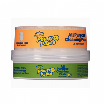 PowerPaste Scrub Daddy, pack de Pasta limpiadora multiusos 250 gr más esponja Scrub Mommy, para todo tipo de suciedad
