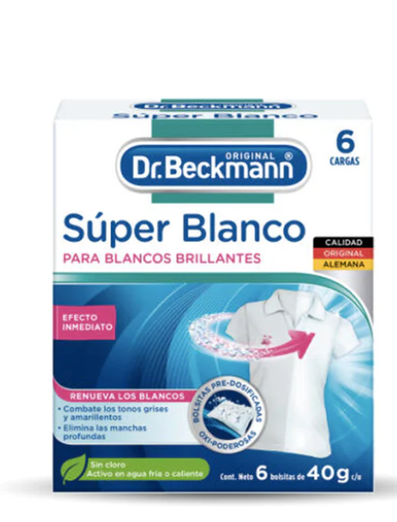 DR. BECKMANN Super Blanco Blanqueador Intensivo