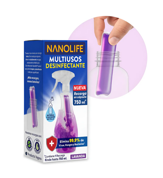 Nanolife Multiusos Desinfectante recarga
