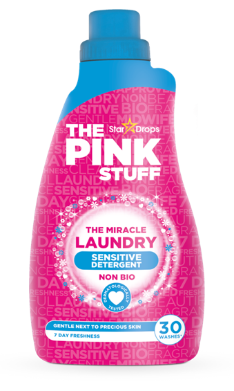 Detergente Líquido Hipoalergénico Concentrado The Pink Stuff 960 ml