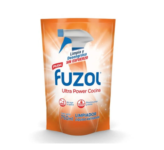 Limpiador Cocina Fuzol Antigrasa Doypack 750 ML