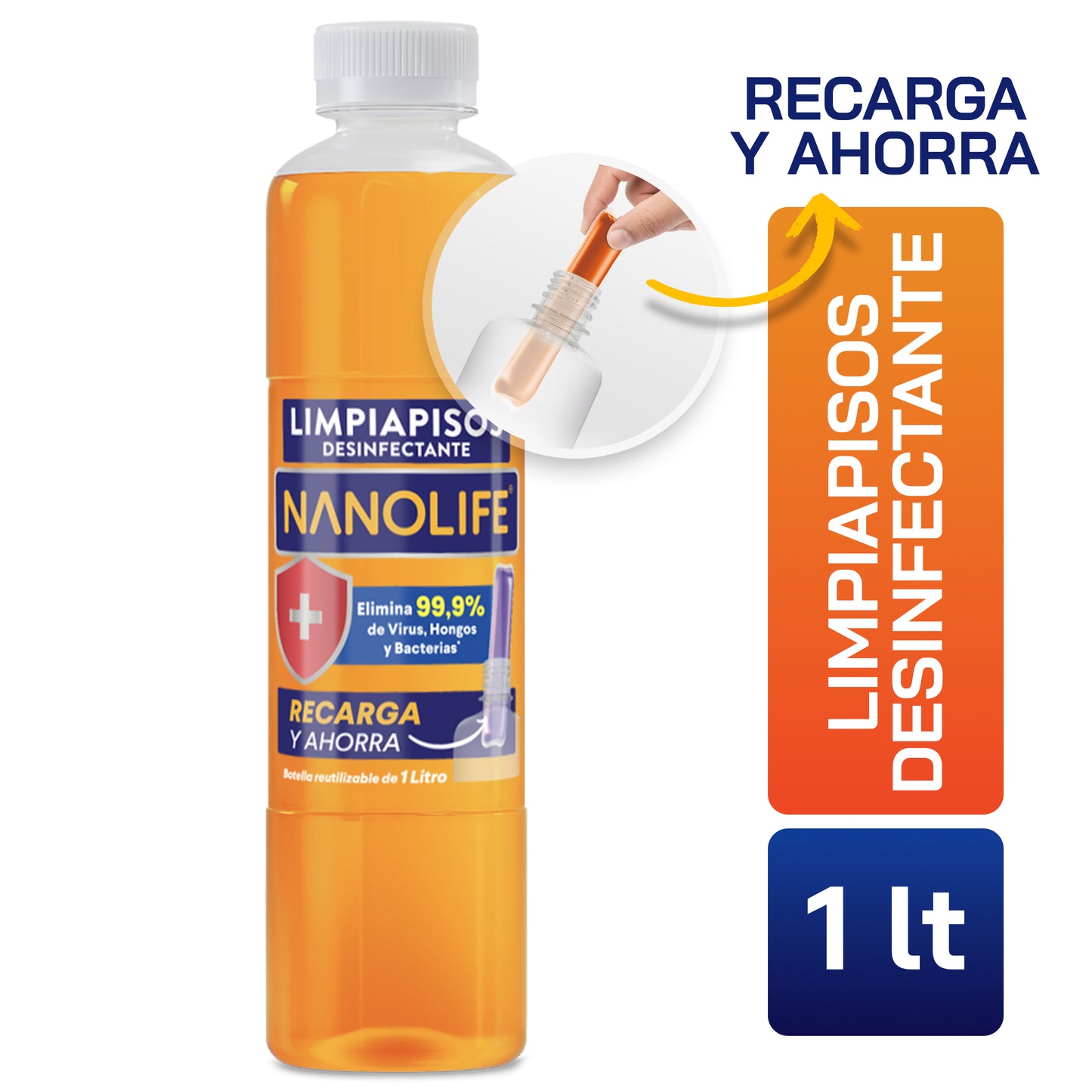 Nanolife Limpia piso desinfectante Cítrico