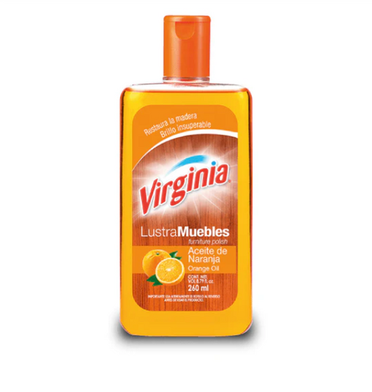 Lustra Muebles Aceite de Naranja Botella, 260 ml