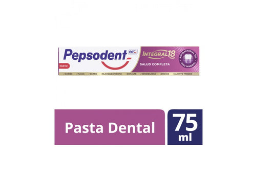 Pasta Dental Pepsodent Integral 18 Salud Completa 75 ml