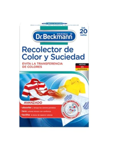 DR. BECKMANN Recolector de color y suciedad