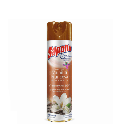 SAPOLIO DESODORANTE AMBIENTAL VAINILLA FRANCESA 360 ML