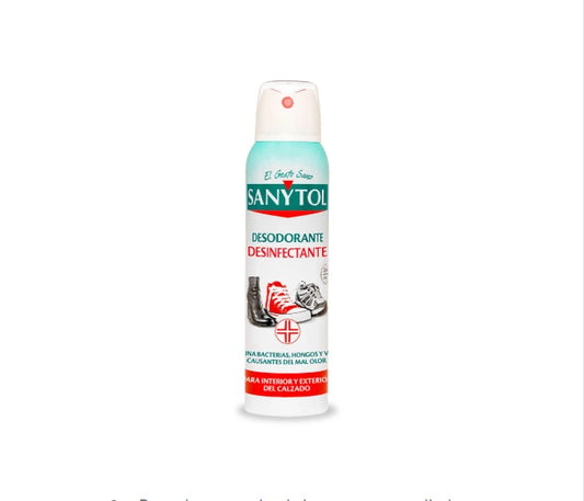 Sanytol Desinfectante de Zapatos en Aerosol 150 ml