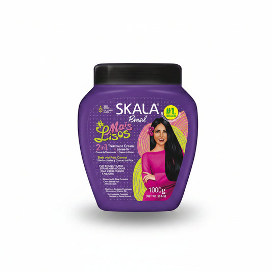 SKALA Crema de Tratamiento Para  Peinar Liso y control de frizz 1000g