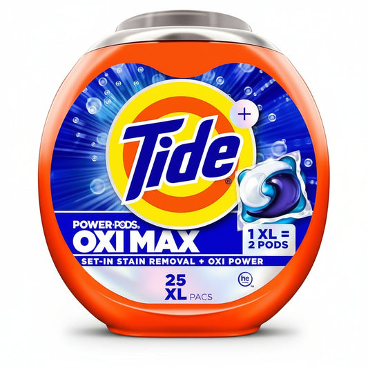 TIDE Detergente Odor + Oxi 25 Pods XL