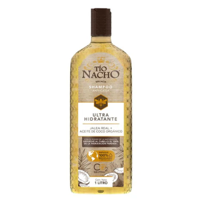 Shampoo Anti Caida Ultra Hidratante Coco Tio Nacho 1 Lt