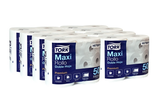 Manga Papel Higiénico 32 Rollos de 50 metros – Tork