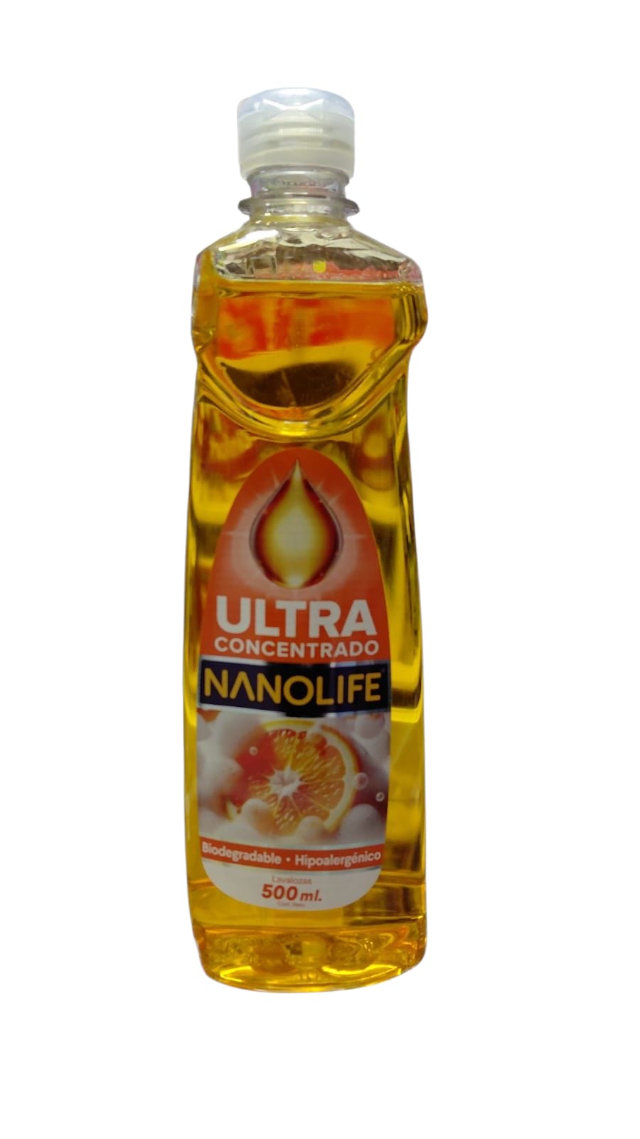 Nanolife Lavaloza aroma a Naranja 500 Ml