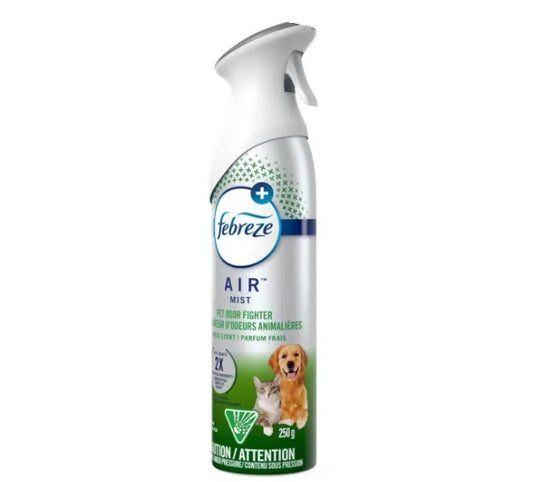 Aromatizante Ambiental Febreze Elimina Olores Mascotas 250 g