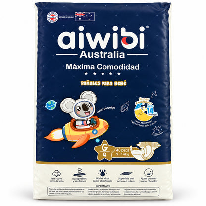 Pañales Aiwibi Dulce Noche G – 48 unidades