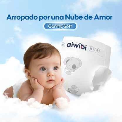 Pañal Aiwibi Premium talla M vista frontal