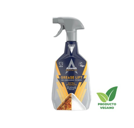 Limpiador Especialista de Grasa Extra Fuerte 750 ml Astonish - 🌱 Producto Vegano del Reino Unido