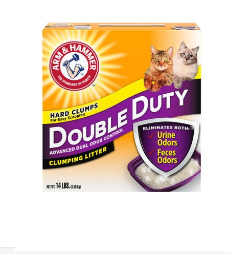 Arena para Gato Elimina Olores Arm & Hammer Double Duty 6,35 kg