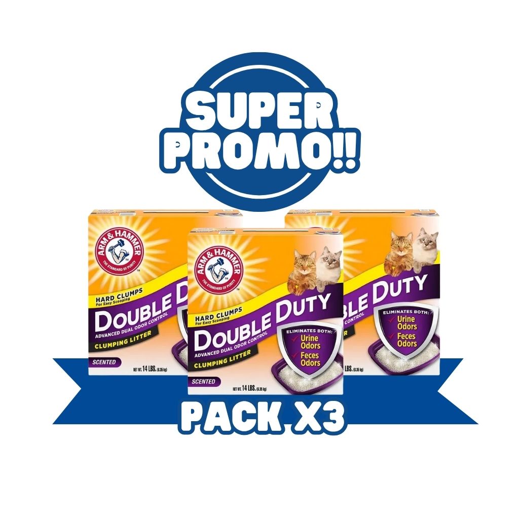 ARM AND HAMMER Arena Para Gatos 6.35 Kg x3 cajas