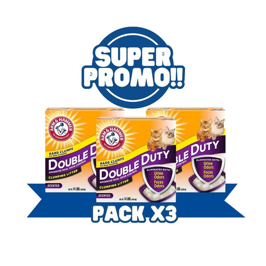 ARM AND HAMMER Arena Para Gatos 6.35 Kg x3 cajas