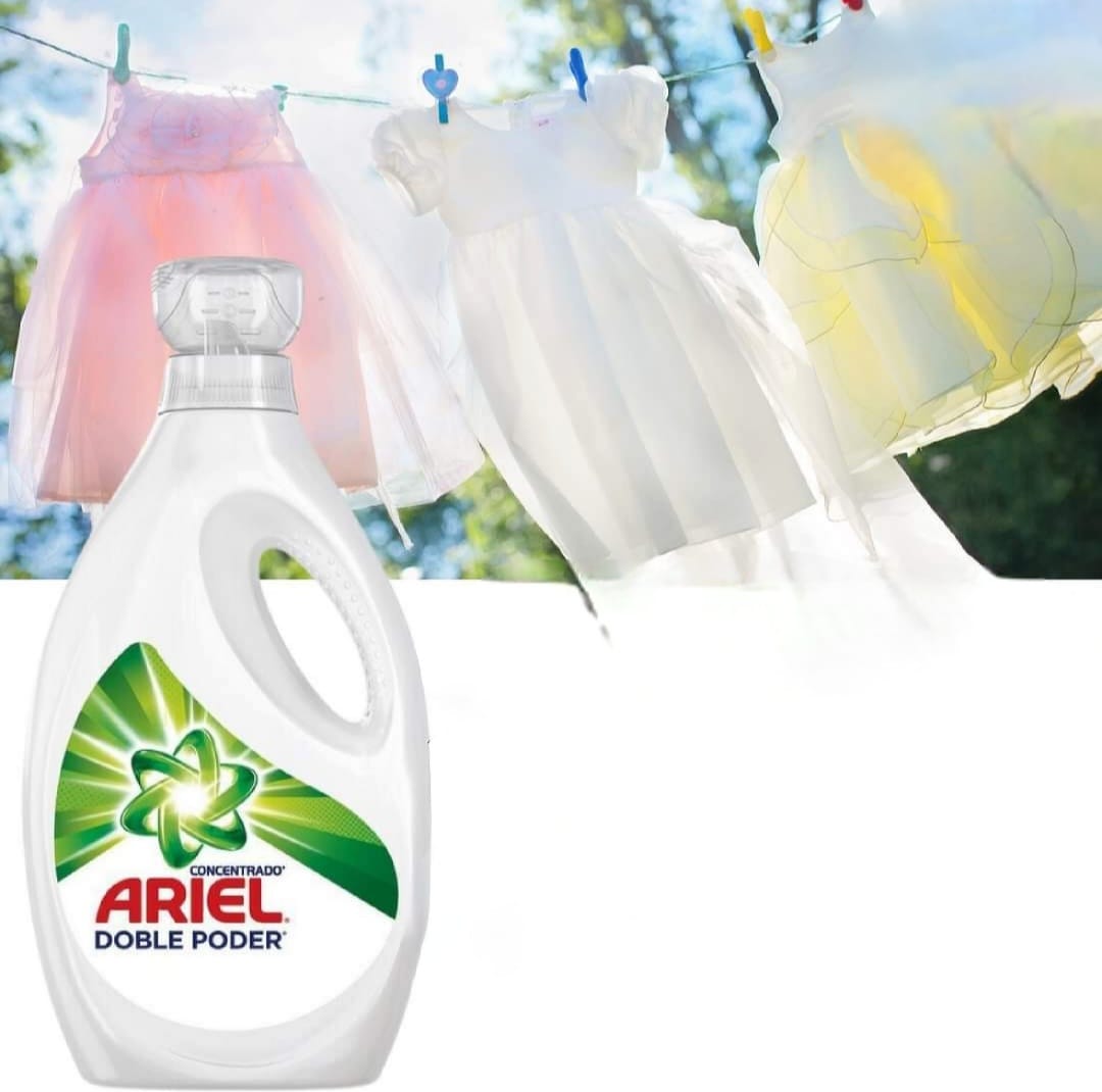 Detergente ARIEL Líquido - Botella de 1,8Lt