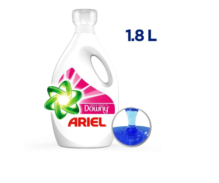 Detergente Líquido Concentrado Ariel Toque de Downy 1.8 L