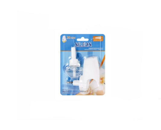 AROMATIZANTE AMBIENTAL ELÉCTRICO + REPUESTO AROMA VAINILLA