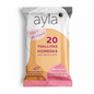 AYLA Toallas Íntimas Húmedas Hipoalergénicas 20un