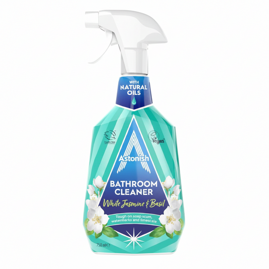 Limpiador Especialista para Baños Astonish aroma White Jasmine y Basil - 750 ml