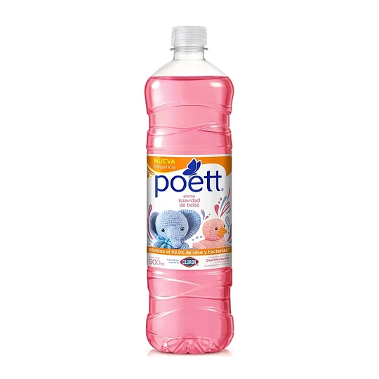 Limpiador Líquido Suavidad de bebé - POETT 900 ml