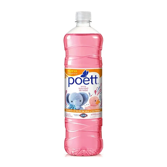 Limpiador Líquido Suavidad de bebé - POETT 900 ml