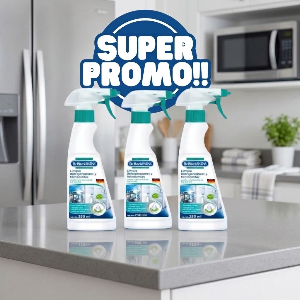 DR.BECKMANN Refrigeradores y Microondas En Spray 3x250cc