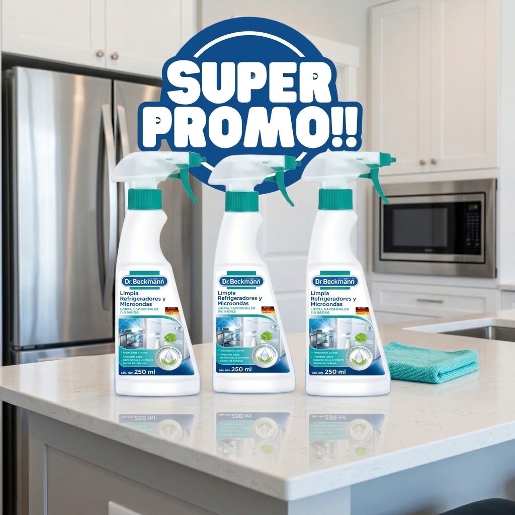 DR.BECKMANN Refrigeradores y Microondas En Spray 3x250cc