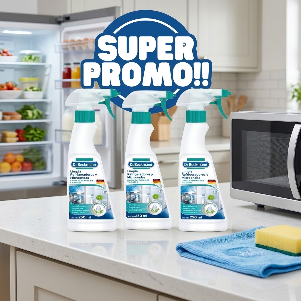 DR.BECKMANN Refrigeradores y Microondas En Spray 3x250cc