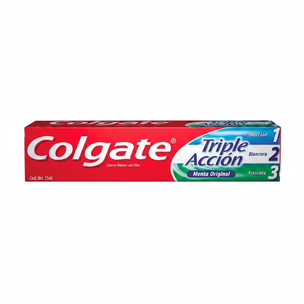 COLGATE Pasta Dental Triple Acción Menta Original 75ml