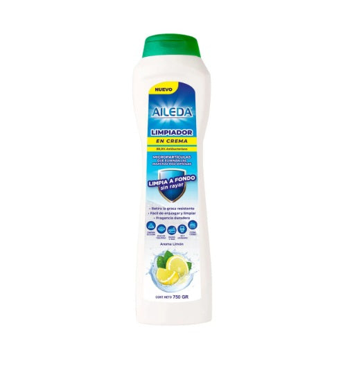 Aileda Limpiador en crema Aroma Limón 750 ML