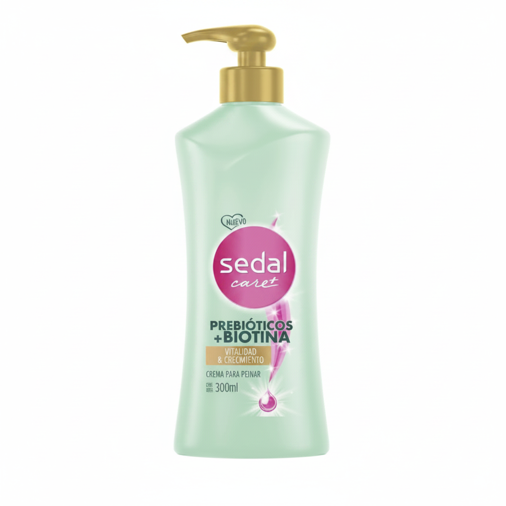 Crema de Peinar Prebioticos Biotina Sedal - 300 ml
