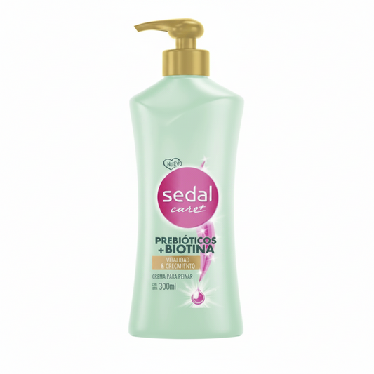 Crema de Peinar Prebioticos Biotina Sedal - 300 ml