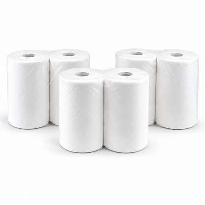 CYL Toalla Papel pack de 3 con seis rollos en fotografía de estudio