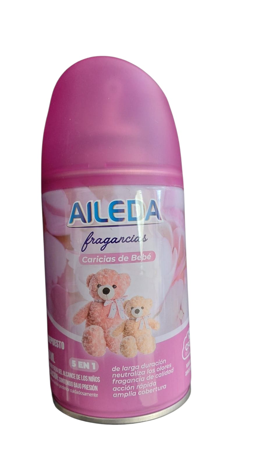 Aileda Aroma Fragancias de bebé 250 ml (Sirve para cualquier maquina) - NUEVO Repuesto Universal Para Aromatizador Automático
