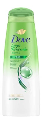 Shampoo Dove Largos Fortalecidos + Biotina 400 ml