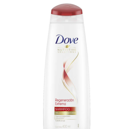 Dove shampoo regeneración extrema + COLAGENO 400ml
