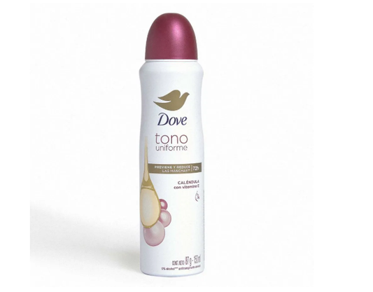 Dove Desodorante Spray Mujer Tono Uniforme 150 ml