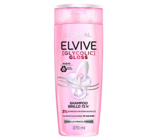 Elvive Shampoo Glycolic Gloss 370 ml