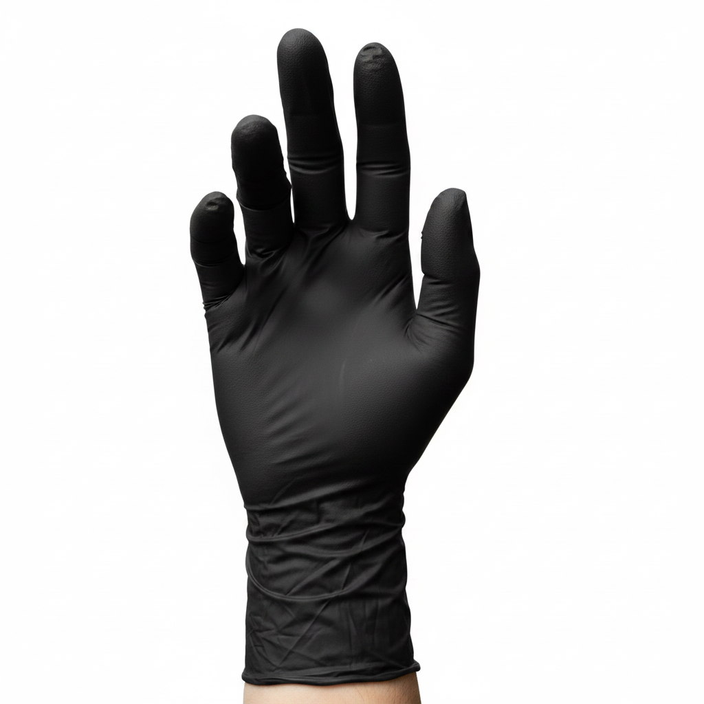 Guantes de Nitrilo Omicaan | Talla M Negro