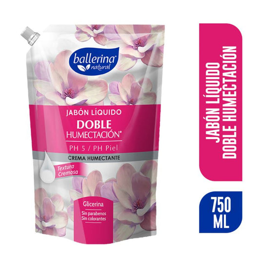 Ballerina Jabón Humectación de 750 ml