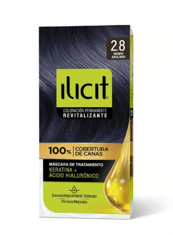 Tintura Ilicit Máximo Brillo 2/8 Negro azulado