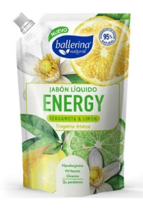 Jabón Liquido Ballerina Energy Doy Pack 750ml