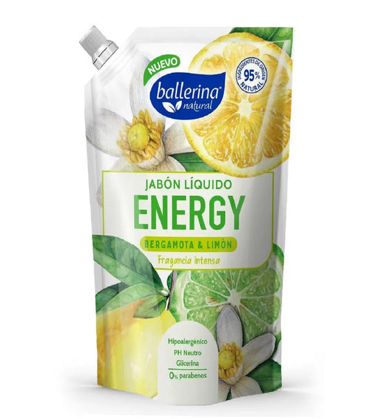 Ballerina Jabón de Limón y Bergamota de 750 ml